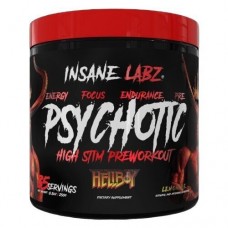 Insane Labs - Psychotic Hellboy (247г 35 порций) фруктовый пунш